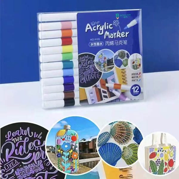 acrylic paint marker set