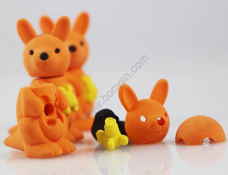 3D animal eraser