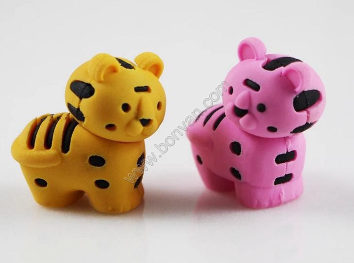 cute tiger eraser