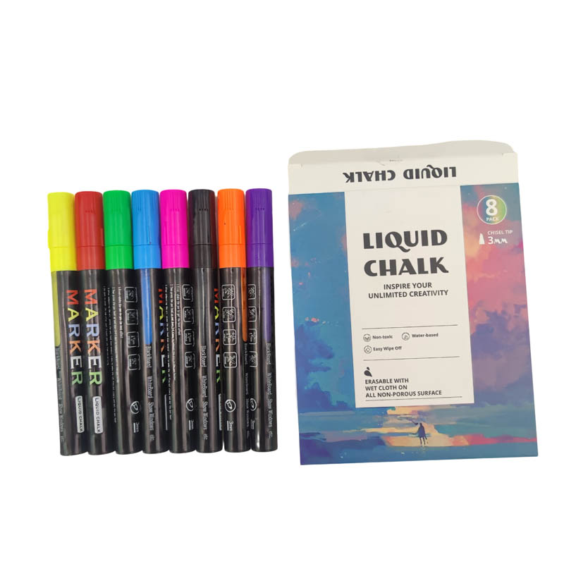 liquid chalk marker set