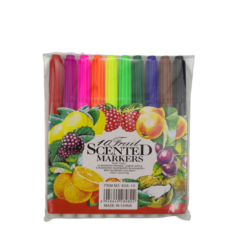 scented watercolor marker set
