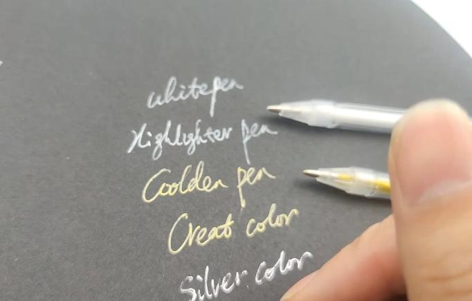 highlighter gel ink pen