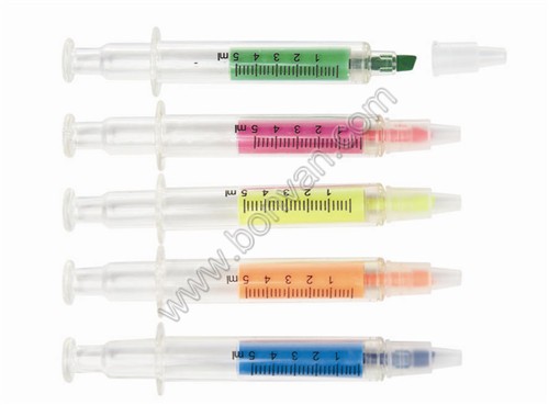 syringe highlighter marker