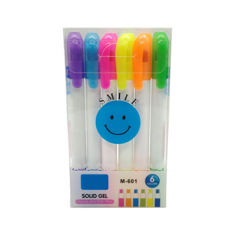 gel solid highlighter marker