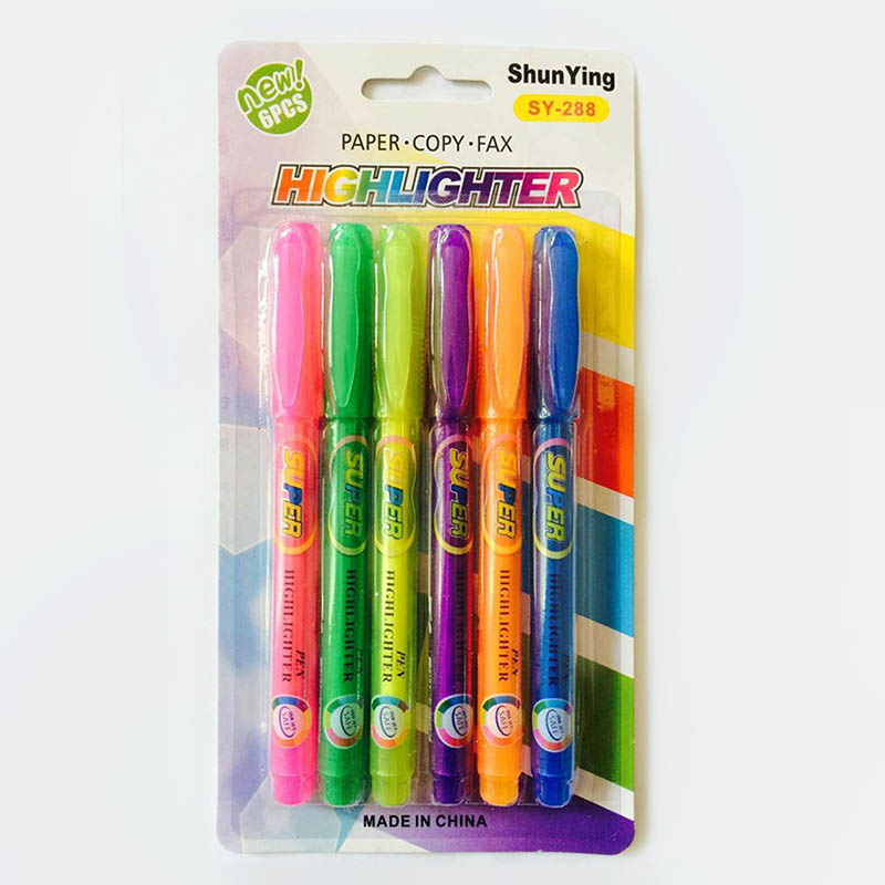 slim highlighter marker