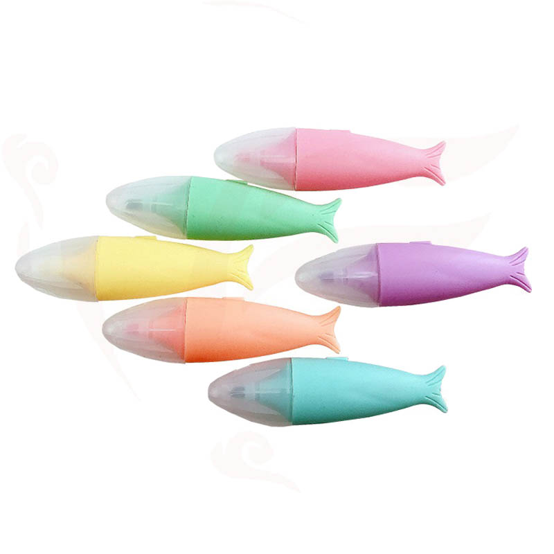 fish highlighter marker pen