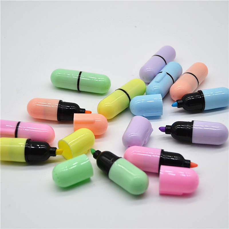 pill shape highlighter marker