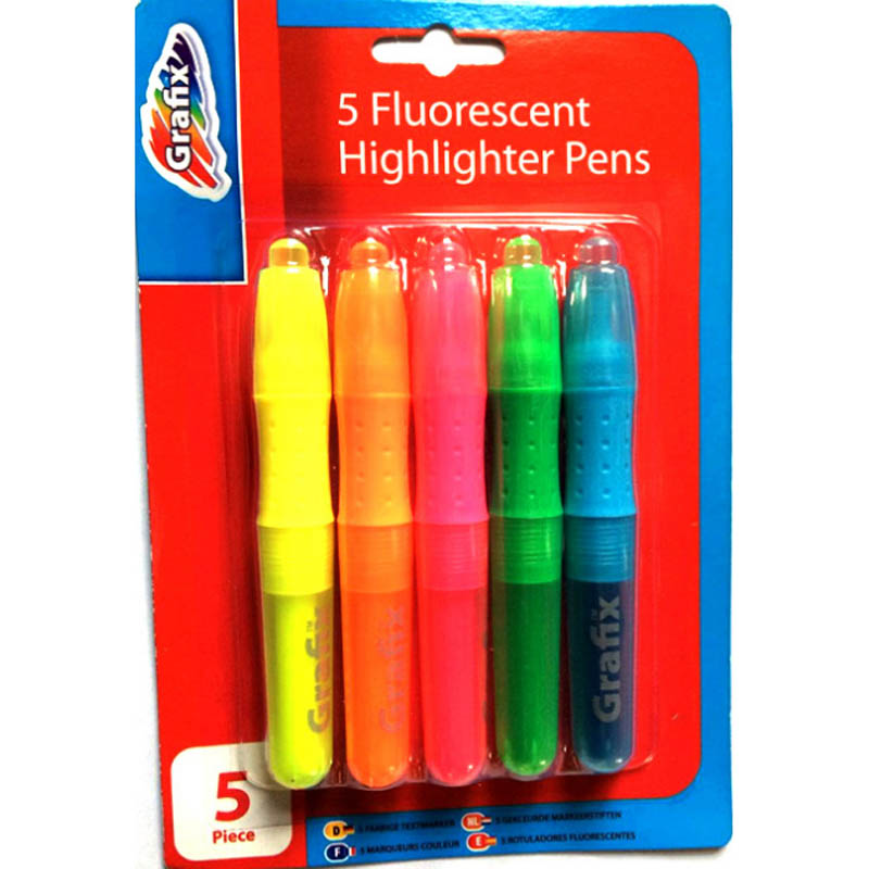 grip highlighter marker set