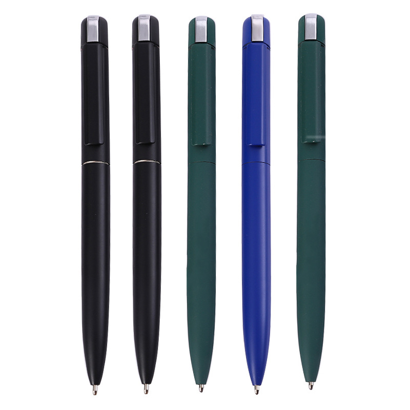rubber coated soft touch pens