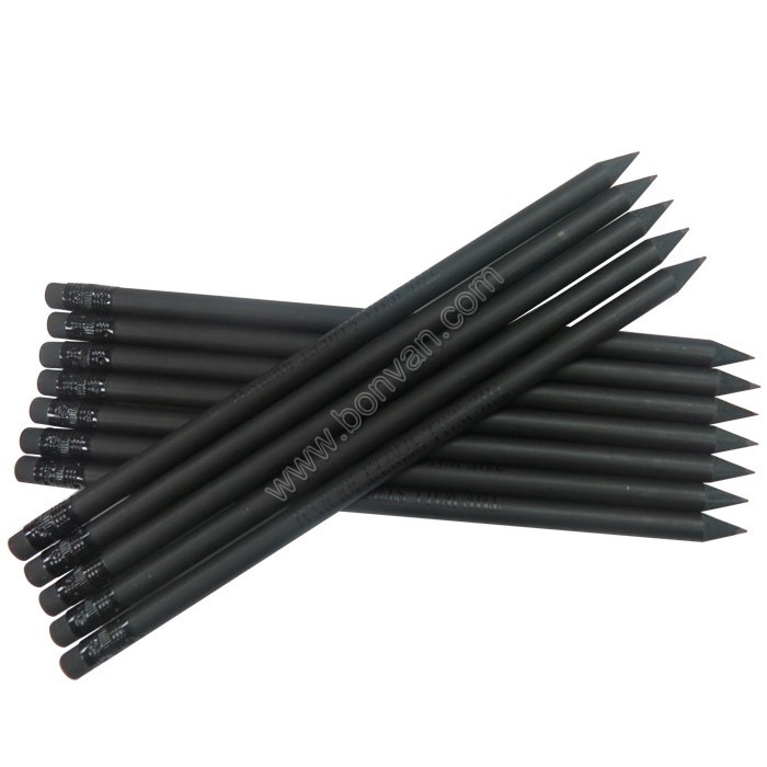 black wood pencil