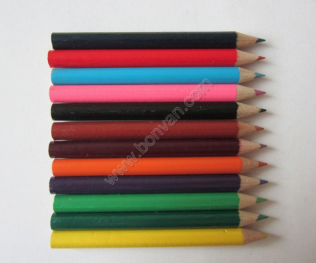colored wooden pencil