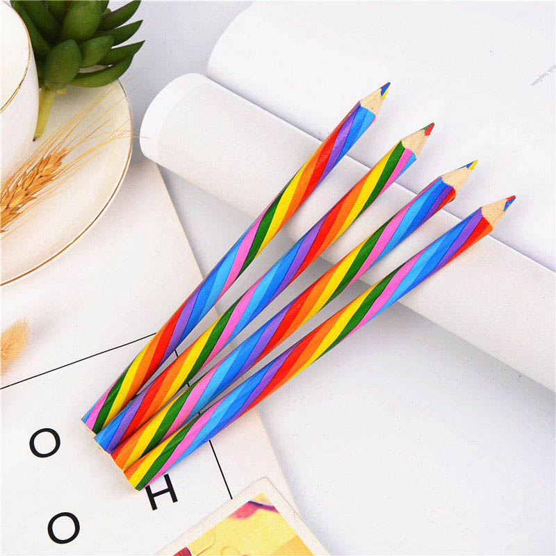 4 color rainbow pencil