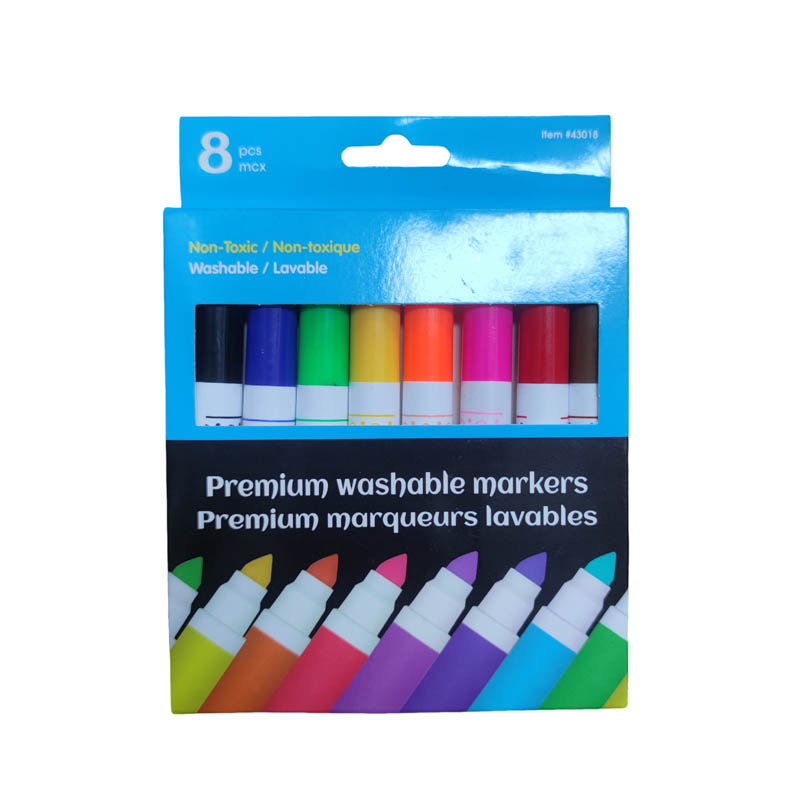 8 colors watercolor marker set